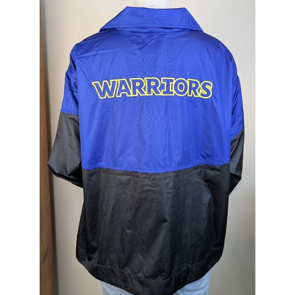 Nike Golden State Warriors Jacket Womens XL Blue Royal Courtside Full-Zip NEW - Picture 7 of 12